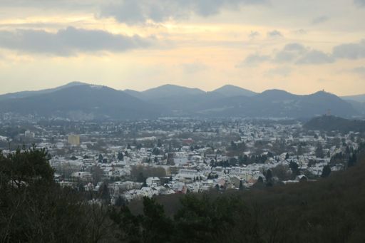 Siebengebirge vom Venusberg