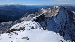 Tête de l’Estrop depuis la Foux d’Allos