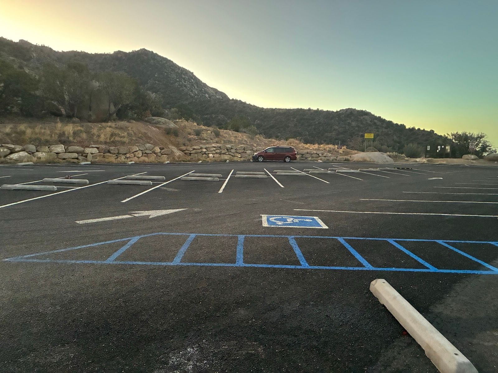 Nobody else is here yet. Before I leave, a guy with Colorado plates will pull up and we'll chat a bit. He had a Grateful Dead sticker on his bumper. We are everywhere.