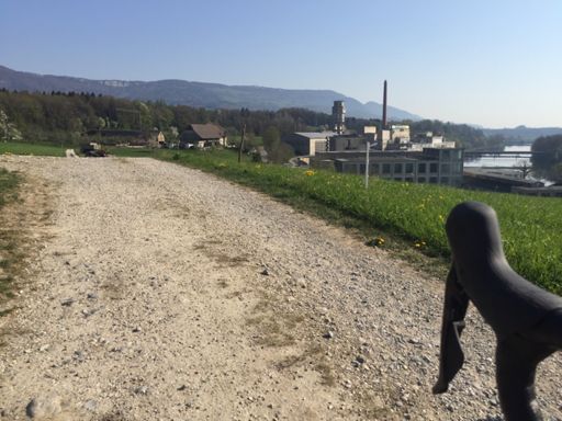 Attisholz Areal bei Luterbach entlang der Aare