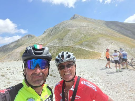 Friend and riding partner Gianfranco 