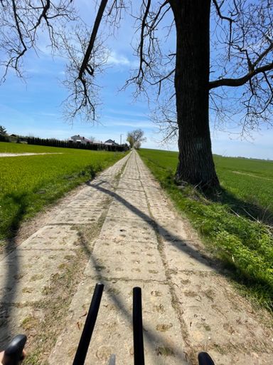 Płyty jumbo w stronę Cieszyna