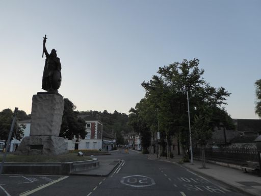 King Alfred's statue Winchester