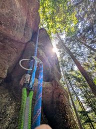 Entraînement descente en rappel