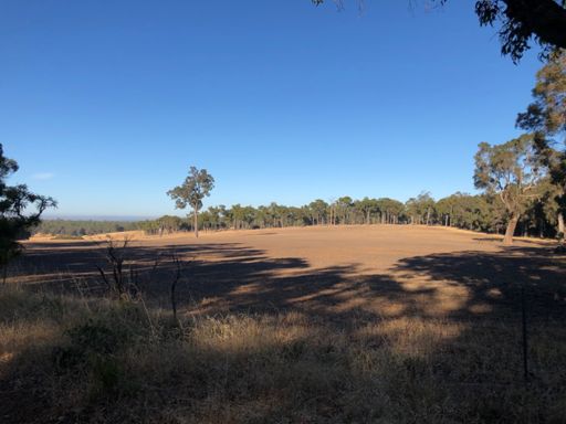 Hills over Bridgetown and Blackwood Valley
