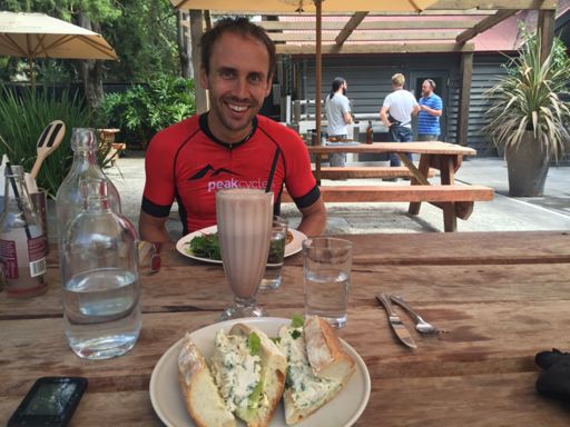 Just what was required. Bars and gels are good and all, but...