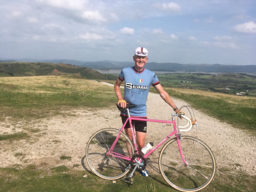 Top of monument above Ulverston. Annoyingly close to an off road KOM on a cronky old road bike. 😝