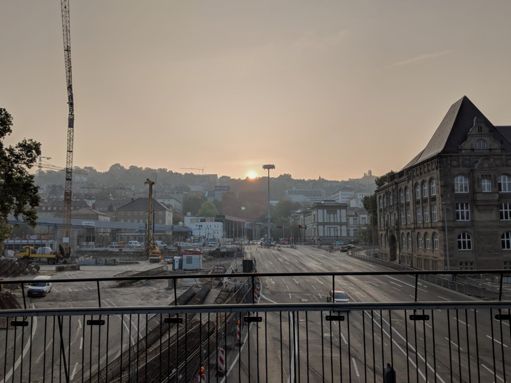 Leaving Stuttgart