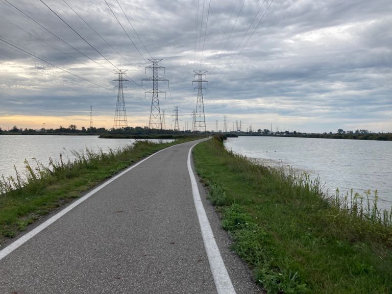 30 mile Stoney Island Ave start to Wolf Lake Indiana Jones and BACK