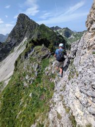 Crêtes au dessus du Schwarzsee : Fochsenflue et Chörblispitz