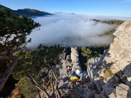 Petite et grande arêtes des aiguilles de Beaulmes avec Raphaël et Sandrine