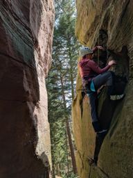 Escalade Pierre de la Roche Taintrux