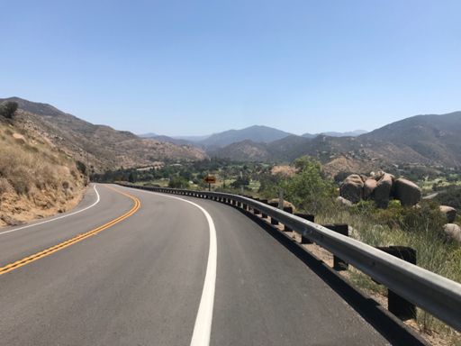 Dehesa downhill looking east