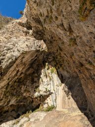 Via ferrata de la Brigue avec mon neveu