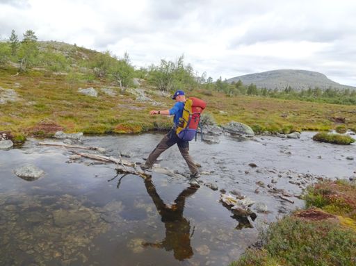 Vince doing a little rivercross