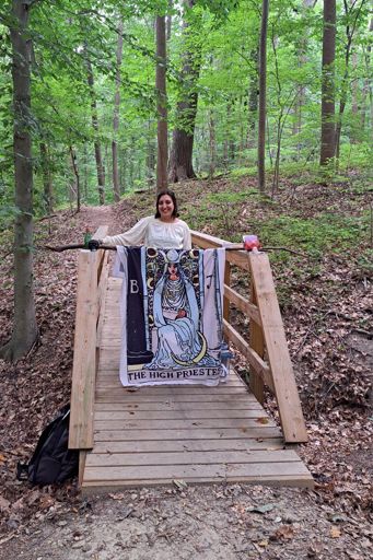 "Do you need to get through here?"