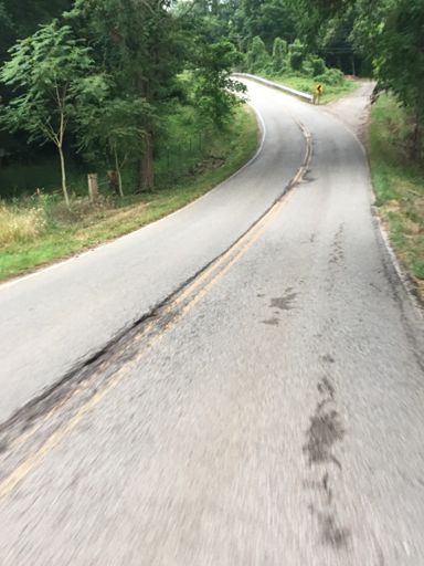 Steeper than you like, Phifer Mtn lower section.