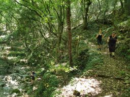 Rando famille entre Peille et Peillon