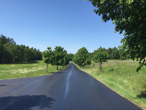 Nyasfalterat, klibbigt