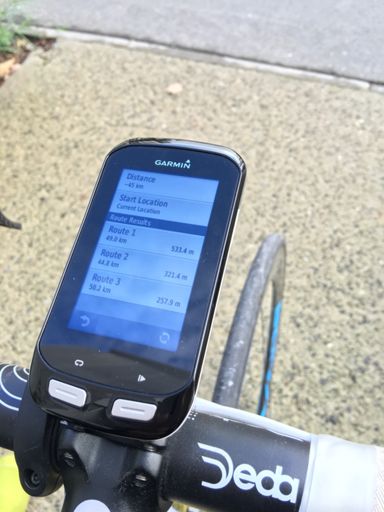 Hey Garmin, find me a 45 km ride !