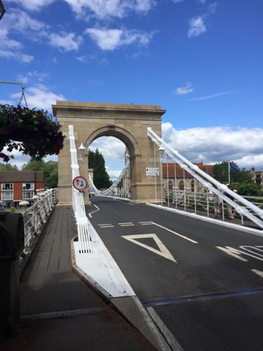 Bridge across the Thames at Marlow