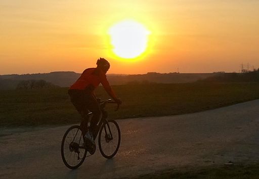 Die 100 voll gemacht. 🚴‍♂️