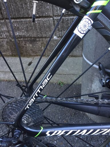 アンディさん手作りのAP忍ステッカーが貼ってありマス(*´∀｀*)