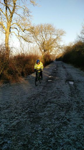 Met this chap on my ride, told me he was 91