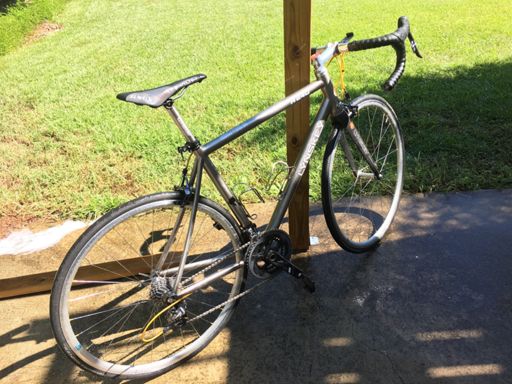 All clean before a beautiful day for a ride.
