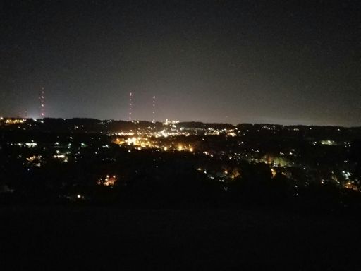 Homewood and Birmingham from Shades Mountain.