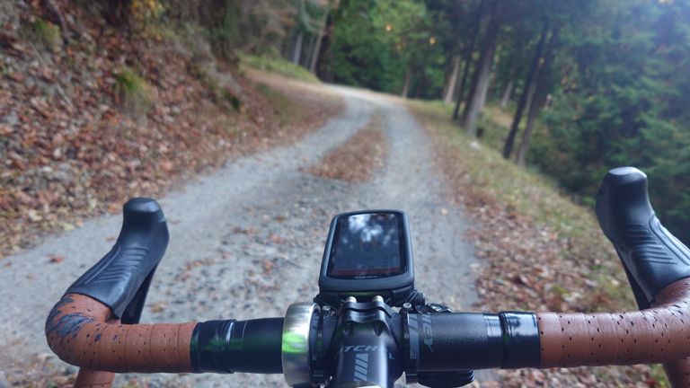 食後は三国山の南側を通るルートで瀬戸しなのへ向かう。