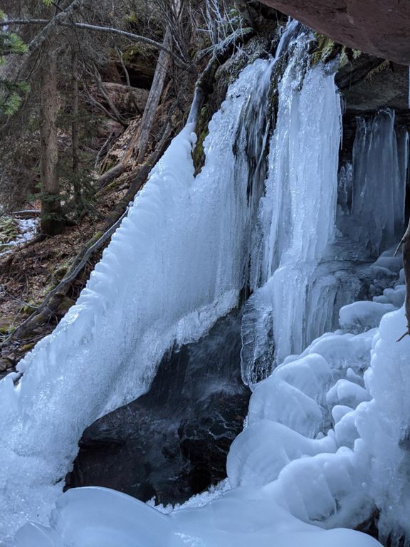 Exploring - no easy/safe way up