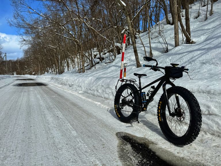 シルバー色の自転車、問題無く乗って帰れる。 Amazon | J-TANXJ 自転車 クロスバイク 21段変速 26インチ