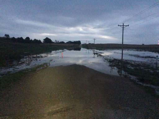 No shit. It's closed. Reroute