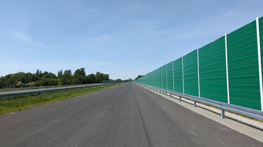 S14, odcinek Aleksandrów Łódzki - Emilia.