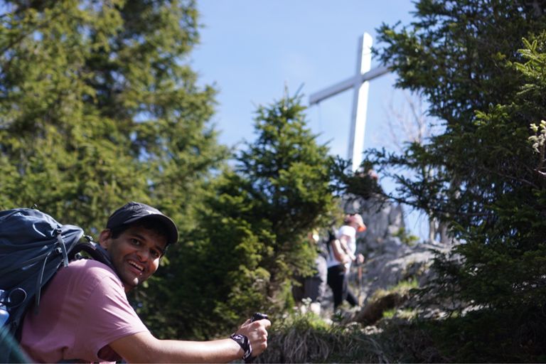 Another date hike + Nishant photo 1