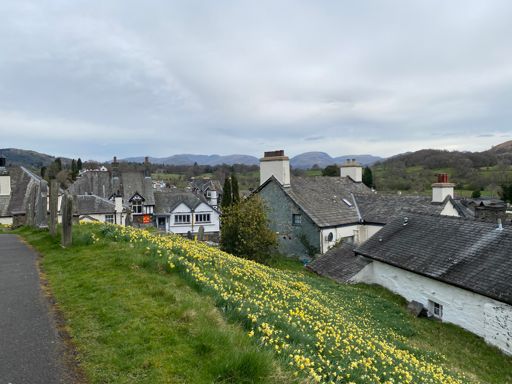 Churchyard in Hawkshead