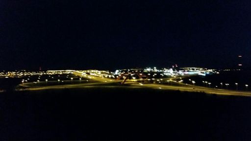 Widok z hasioka na Europę Centralną