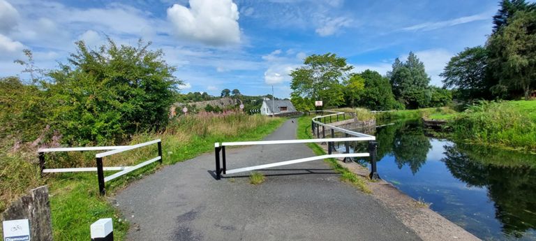 Canal at Auchinstarry