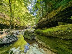 Creux du van, gorges de l’Areuse, retour par le dos d’âne