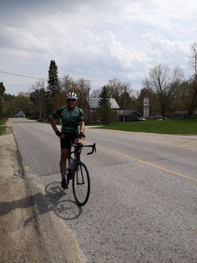 Chris, hamming it up in Horning Mills