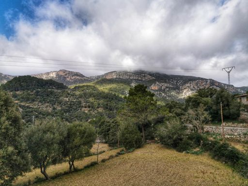 Noch Wolkenverhangen am Morgen