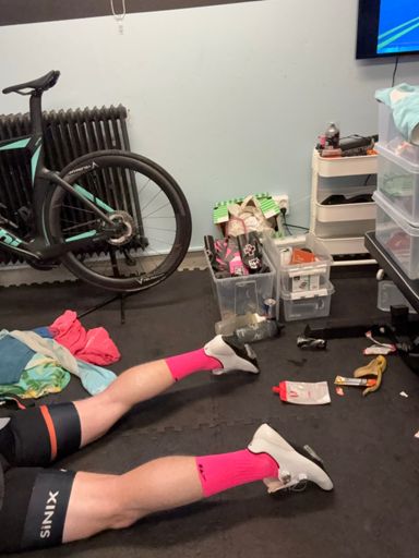 After finishing some lap 19+