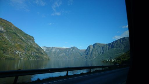 På med humøret i godværet.