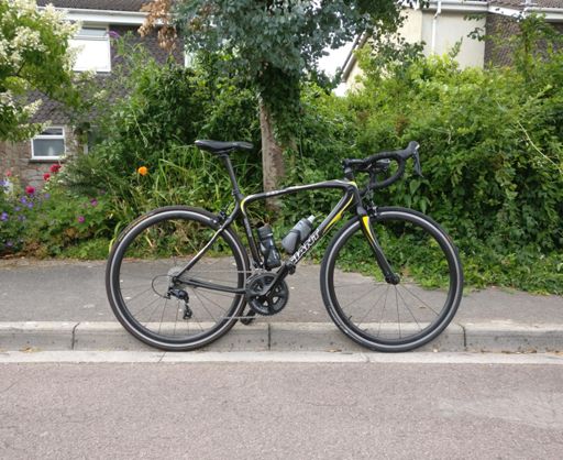 Riding this for a while, until I decide how to tackle fixing the racer...