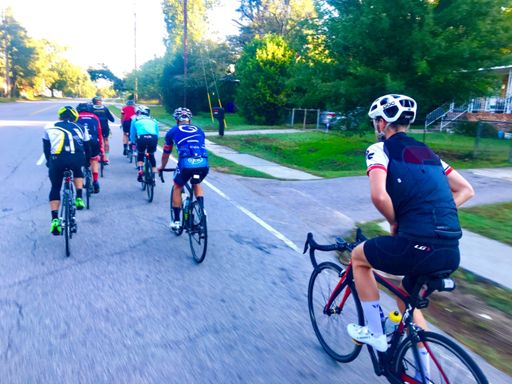 Looks like Chris is either cramping or taking a leak?