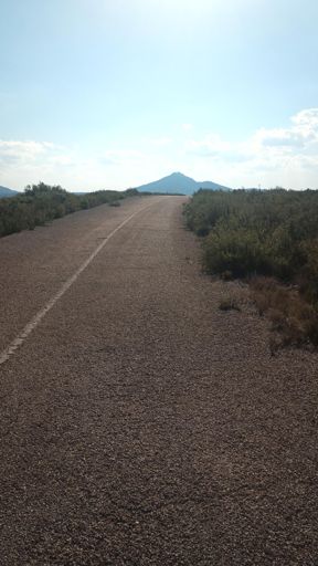 Pico del Ave visto desde el Polvorín