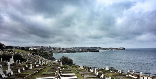 Looked ominous but didn't rain