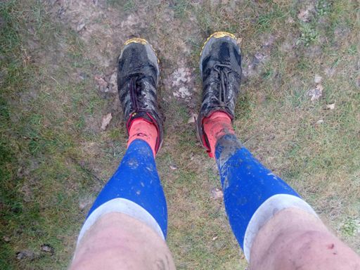 The trainers got hosed down later