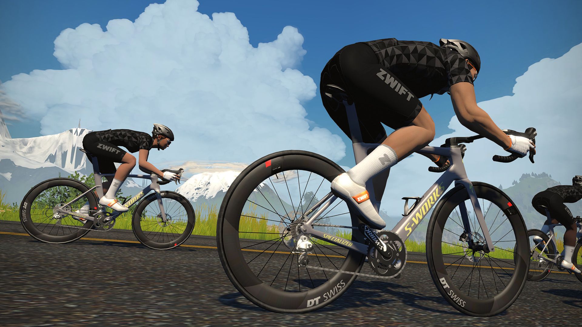 DT Swiss Rides on Zwift in December 